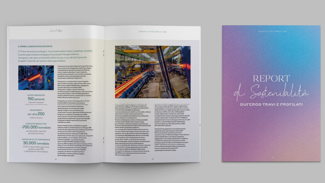Duferco Travi e Profilati’s Sustainability Report 2023 is now online