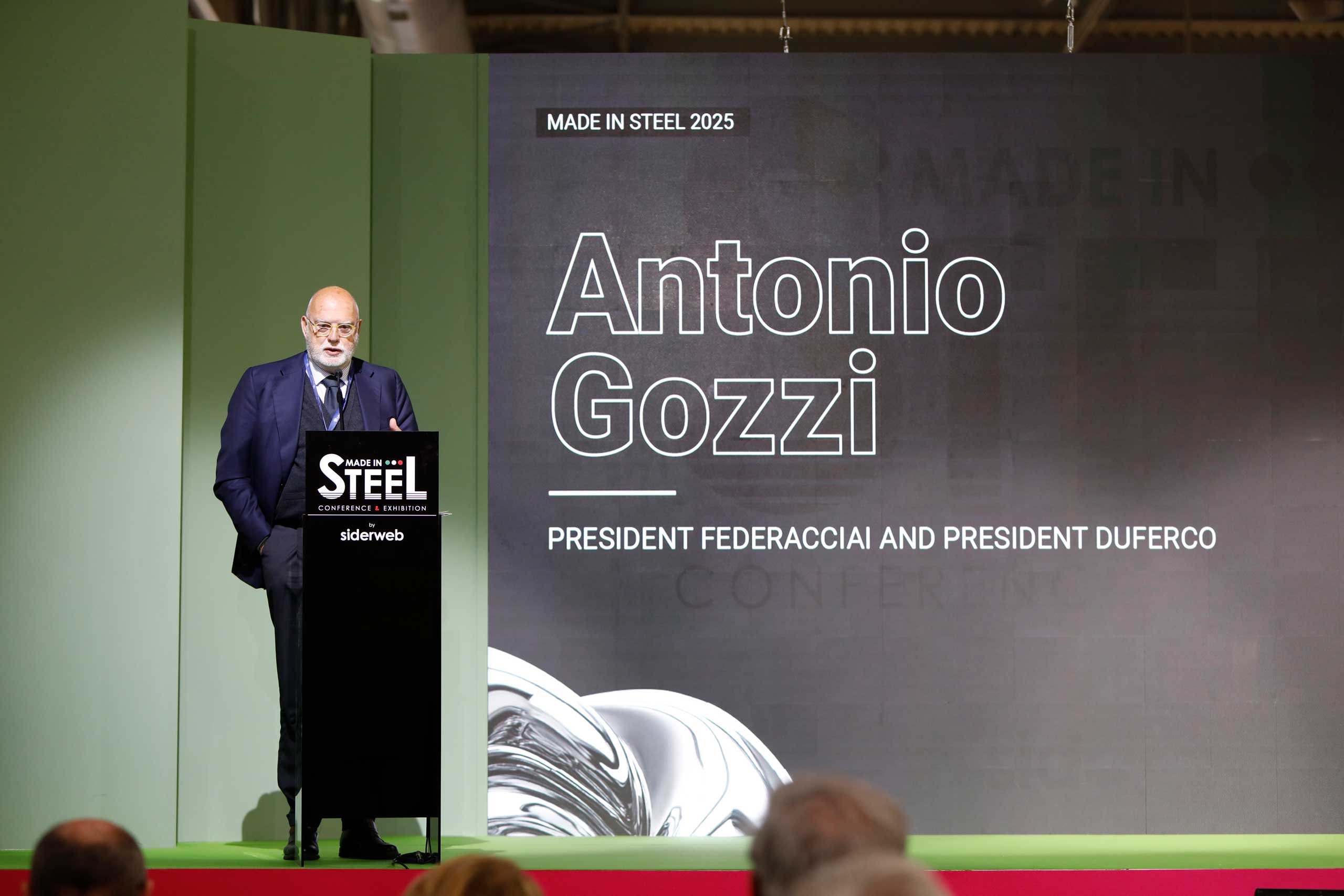 Intervista Antonio Gozzi a Made in Steel 2025
